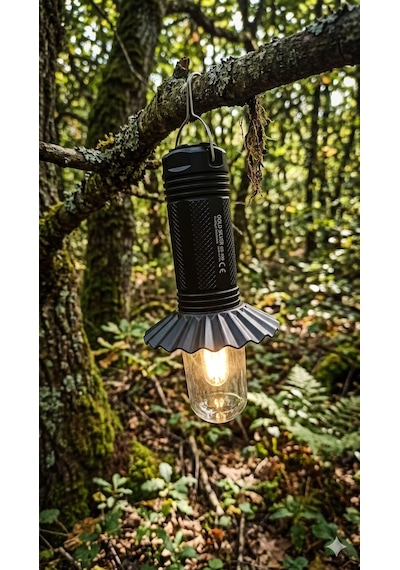 Güneş Enerjili 3 Mod Şarjlı Kamp Feneri 10w Taşınabilir Led Aydınlatma