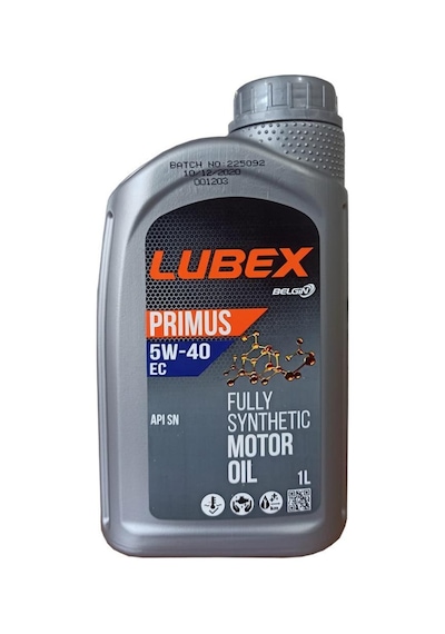 Lubex Primus 5W-40 Ec Tam Sentetik Motor Yağı 4 x 1 L