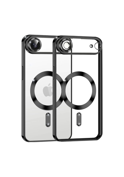 Apple Uyumlu iPhone 17 Air Uyumlu Kross Magneticsafe Kapak - Siyah