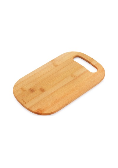 Schafer Woodart 3 Lü Oval Tutacaklı Kesme Tahtası Sarı