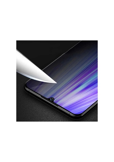 Hubrendy Tedarik Samsung A31 Uyumlu Hayalet Ekran Gizli Tam Kaplayan Kırılmaz Cam Seramik Ekran Koru