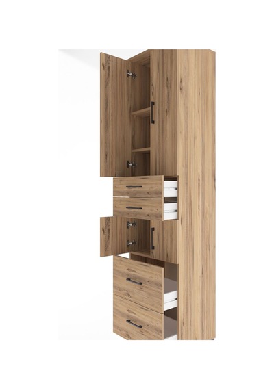 Hyperion Dolap 4 Raflı 4 Çekmeceli 4 Kapaklı 60x44x243 Çam-çam Çam Hyperion Dolap 4 Raflı 4 Çekmeceli 4 Kapaklı 60x44x243 Çam-çam Çam