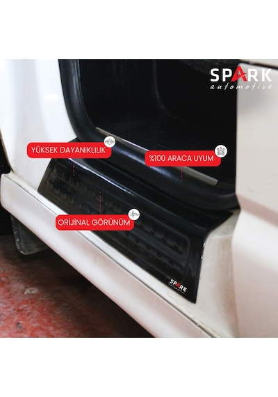 Volkswagen Transporter T6 2015-2020 Yıl Aralığı Uyumlu Kapı Eşiği 2 Parça