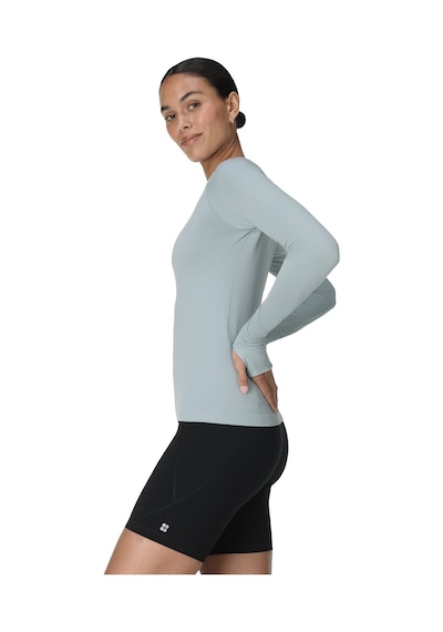 Sweaty Betty Sweaty Betty Athlete Seamless Long Sleeve Kadın Mavi Tank Top 5525