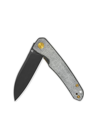 Qsp Otter Kot Kumaş Mikarta Sap Liner Lock 14c28n Çelik Kamp Çakı Qs140-f2 Kum