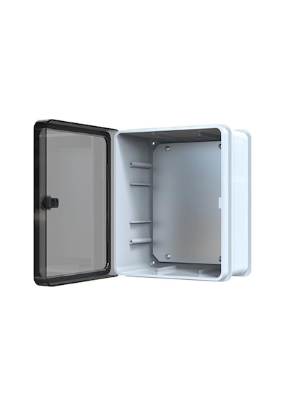 Yavuz Abs Pano 25 X 30 X 15.2 Cm Taban Saclı Ip65 Plastik Pano Montaj Plakalı Elektrik Kutusu Pano Darbeye Dayanıklı Dış Ortam Muhafaza Kutusu Abs Pano Poli 026 Sku: Smgstk7b061af8a8