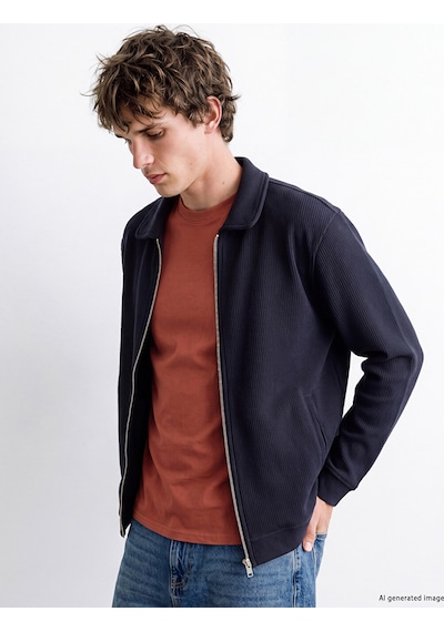 Lcw Vision Lacivert Regular Fit Erkek Triko Hırka