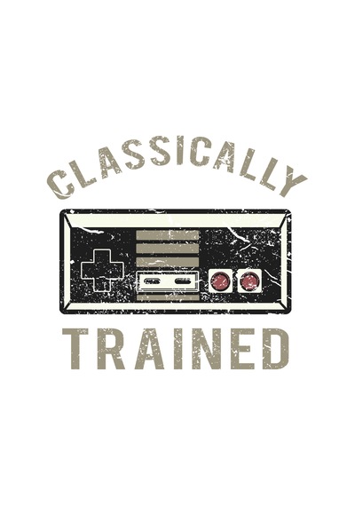 Paybuy Klasik Oyun Nostaljisi Baskılı Kadın Oversize Tişört Siyah