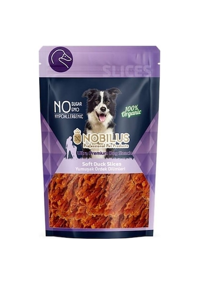 Nobılus Ördek Etli Dilimli Köpek Ödül Maması 80gr