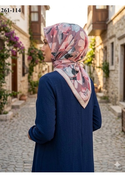 Moonscarfs Moonscarf Soft Pamuk Eşarp 261-114 Çok Renkli