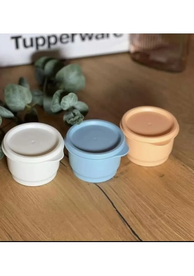 Tupperware Tupperware 3'lü 125 Ml Atıştırmalık Şişeleri 190153114 Açık Mavi