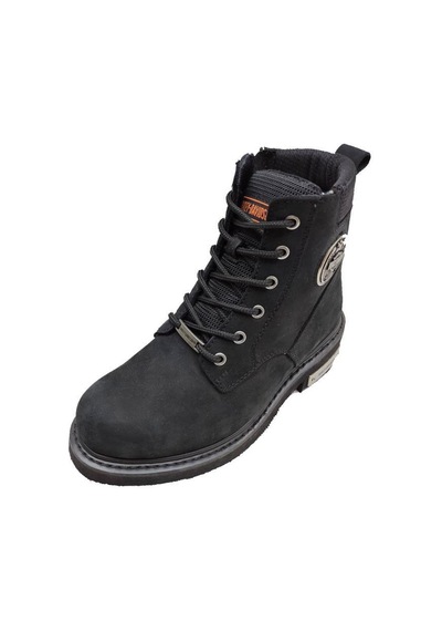 Harley Davidson Jim Hakiki Deri Unisex Bot Siyah