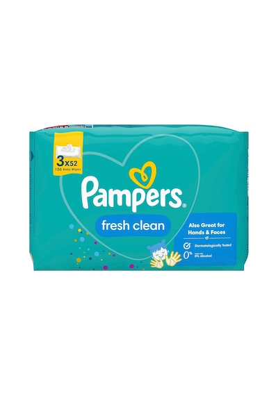 Prima Pampers Islak Bebek Mendili 3'lü 156 Islak Mendil 8690010023711