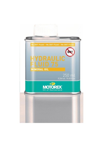 Motorex 75 Hidrolik Fren Yağı Mineral 250ml Siyah