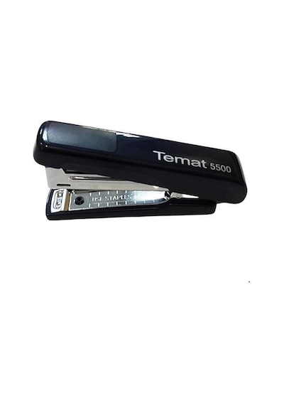 Temat Küçük Zımba Makinesi Mini 20 Sayfa No 10 Siyah 5500