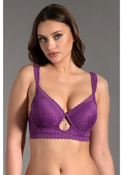 New Bra 3014 Destekli Dantelli Sütyen 001