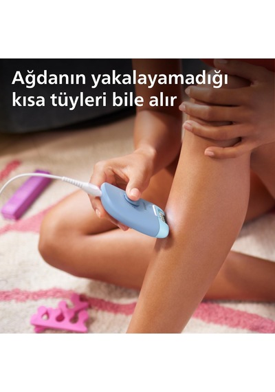 Philips Epilasyon Cihazı, Taşınabilir Kompakt Tasarım, Led Işıklı
