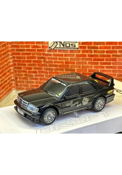 Mercedes 190 E Evo Iı Drift 1:43 Hobi Sınıfı Uzaktan Kumandalı Rc Araba 15 Km/h 4wd Neon Işıklı