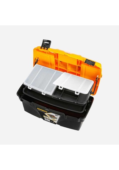 Mano Raflı Plastik Takım Çantası 20"
