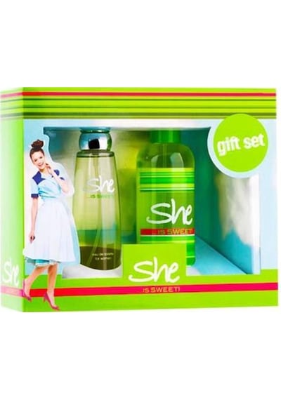 She Sweet Kadın Parfüm EDT 50 ML + Vücut Spreyi 150 ML