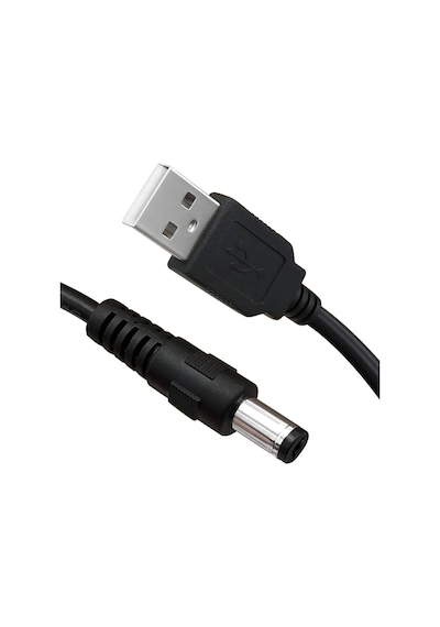 Usb To Dc 5.5 2.1 Mm Kalın Uç Power Güç Çevirici Adaptör Kablosu