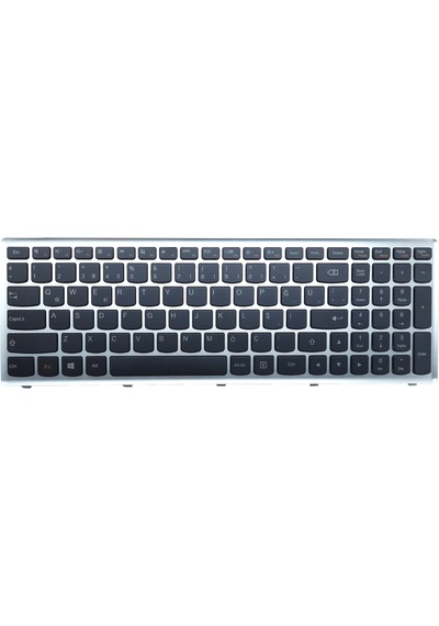 Lenovo Uyumlu İdeapad Z500 Type 20202 Notebook Klavye -siyah-