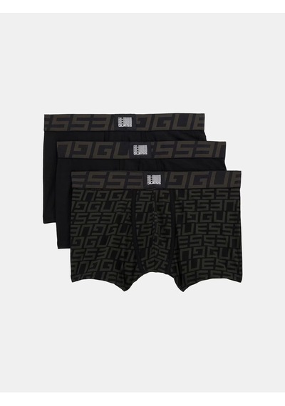 Guess U4rg01k6yw0k Idol Boxer Trunk Pac Erkek Boxer Siyah Guess U4rg01k6yw0k Idol Boxer Trunk Pac Erkek Boxer Siyah