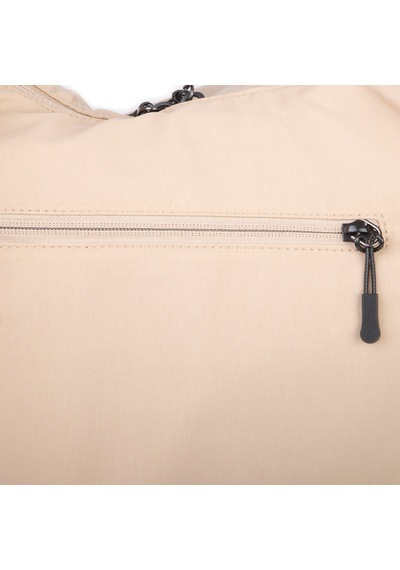 Nas Bag Kadın Büyük Boy Spor Şık Günlük Ultra Hafif Omuz Çantası En 40 Cm Boy 32 Cm Kum Kum - Bej