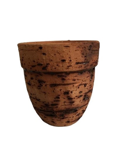 Antik Görünümlü Eskitme Toprak Saksı 12 Cm X 12 Cm 86070130