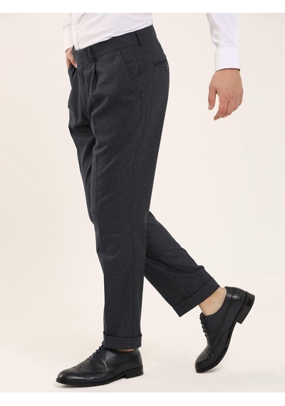 Dufy Lacivert Erkek Slim Fit Pantolon - 97704 Lacivert