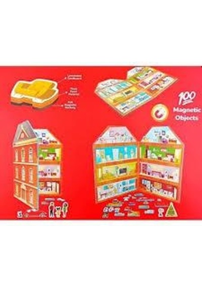 Magnetıc House Set Manyetik Oyuncaklar