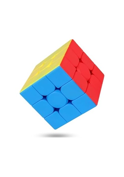 2 Adet Speed Cupe Küp Zeka Küpü 3x3 Canlı Renkler Hız Küpü,fidget Oyuncak Seyahat Zeka Oyunu