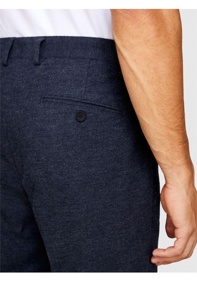 Sisley Slim Fit Çizgili Şardonlu Pantolon Erkek Krem T-shirt - 323a4pdlsf03c