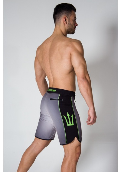 Pose I Down Rollyrace Npc Short Erkek Fizik Ve Deniz Şortu Gri