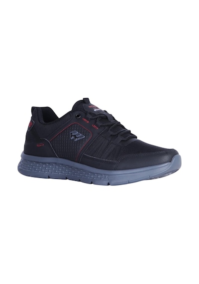 Wickers 2805 Syh-krmz Erkek Sneaker Spor Ayakkabı Siyah