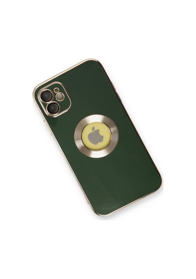 Newface - 231 - Apple iPhone Uyumlu 12 Kılıf Store Silikon - Csmo-tex - - Yeşil