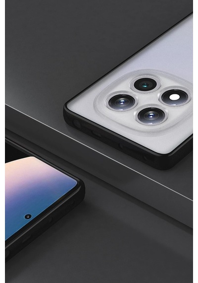 Mey İthalat Redmi Note 14 Pro Plus Kılıf Montreal Silikon Kapak - Siyah Diğer