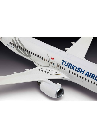 Revell Boeing 737-800 63772 Model Kiti, Plastikten Yapılmamış, 1:144 Ölçekli, Aksesuarlı, 63772