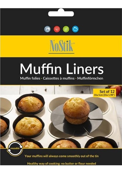 Nostik Muffin Kağıdı 5cm Siyah