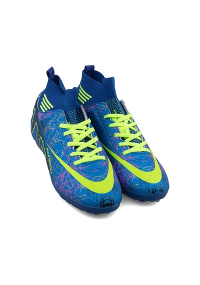 Prego Air Laliga 565 Uniseks Halısaha Çoraplı Saks Mavi Saks Mavi