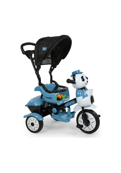 Sevimli Little Panda Müzikli Ve Ebeveyn Kontrollü Çocuk Bisikleti / Tricycle Çok Renkli