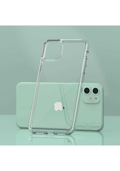 Apple Uyumlu iPhone 11 Kilif Korumali Zirhli Seffaf Coss Silikon 407265970