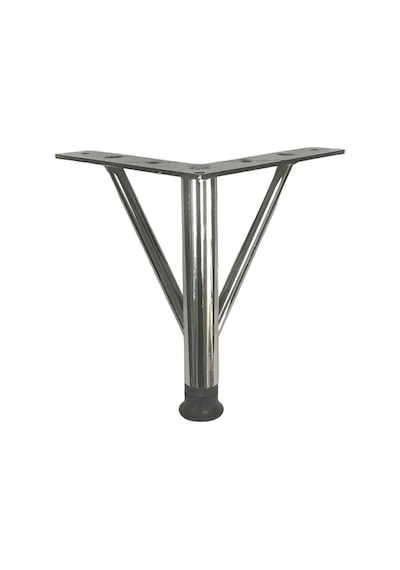 Firkete Ayak Metal 25 Cm Krom Mobilya Koltuk Ayağı Krom