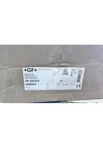 George Fıscher 161 624 012 Diyafram Vana D20dn15