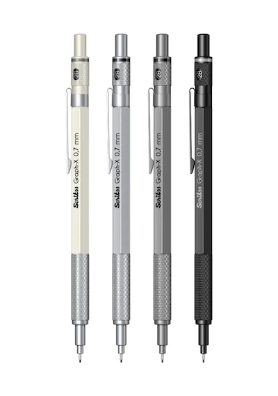 Scrikss Graph X Versatil Metal Kalem İsme Özel 0.5 Mm