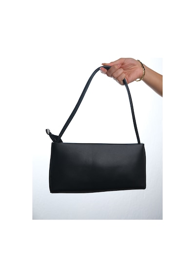 Luvishoes 1403 Siyah Kadın Kol Çantası Siyah