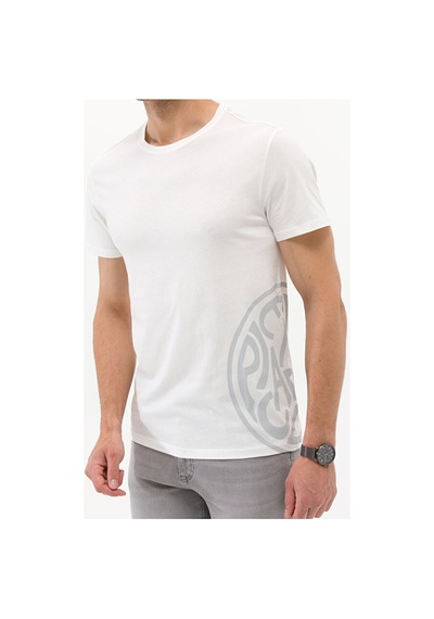 Pierre Cardin Slim Fit Baskılı Bisiklet Yaka Tişört 50264193-vr019 Renkli