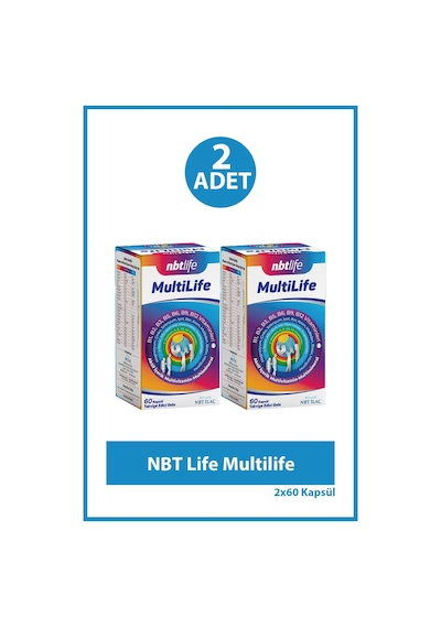 Nbt Life Multilife 60 Kapsül 2 Adet