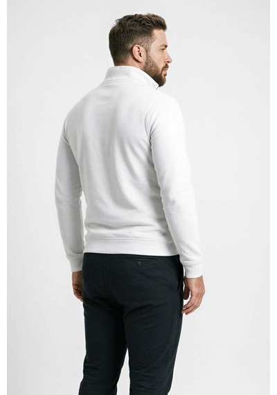 Defacto Regular Fıt Sweatshirt H1658ax26spwt32 Beyaz-wt32