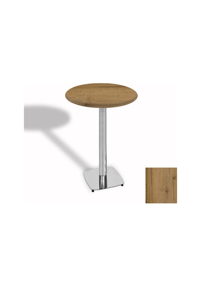 Bistro Masa Tokyo Kromnikel - Werzalit, Wermodin Ve Allzalit Tabla 70 Cm Çap - Canyon Palace Oak Çok Renkli Bistro Masa Tokyo Kromnikel - Werzalit, Wermodin Ve Allzalit Tabla 70 Cm Çap - Canyon Palace Oak Çok Renkli